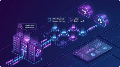 Cloud Migration Illustration